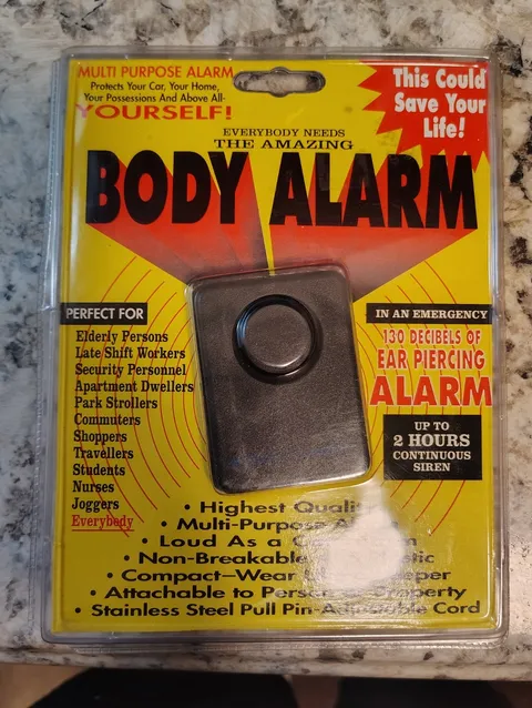 Body Alarm  Multi Purpose Ear Piercing Alarm DAC Technologies - New