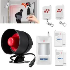 KERUI Wireless Door and Window Anti-theft Alarm Smart Home Security System Kit