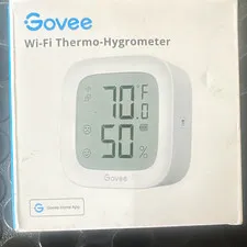 Govee H5103 Wi-Fi Indoor Thermo-Hygrometer Temp Humidity Sensor White