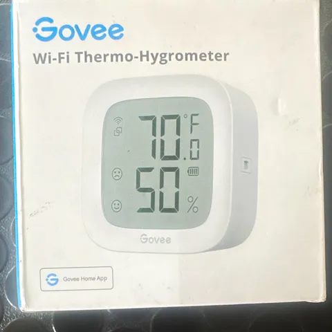 Govee H5103 Wi-Fi Indoor Thermo-Hygrometer Temp Humidity Sensor White