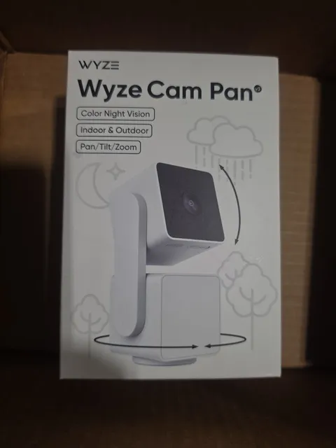 Wyze Cam Pan v3 Indoor/Outdoor Wifi Pan/Tilt/Zoom Smart Home Security Camera New