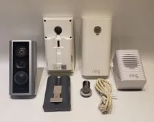 RING Door View Cam Peephole Camera G63R9A 1080p HD Smart Video Doorbell Battery