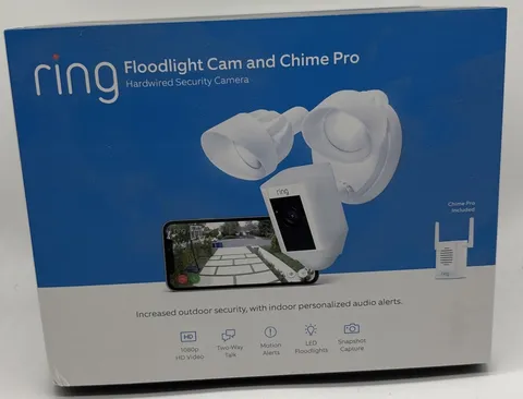 Ring Outdoor Floodlight Camera & Chime Pro FREE SHIPPING