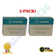 2-PACK SimpliSafe Original Generation Glassbreak Detector Sensor (GB1000) - NEW!