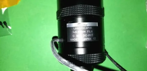 Rainbow L880VDC4P IR 1/2" 8 - 80mm F1.6 DC Auto-Iris C Day/Night CCTV Zoom Lens