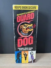Brockit & Lockit, Guard Dog Portable Door Guard with Siren Alarm, NIB