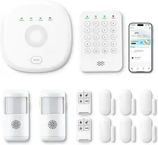 Home Security Systems Kit Newest Model, WiFi GSM 4G with Mobile App