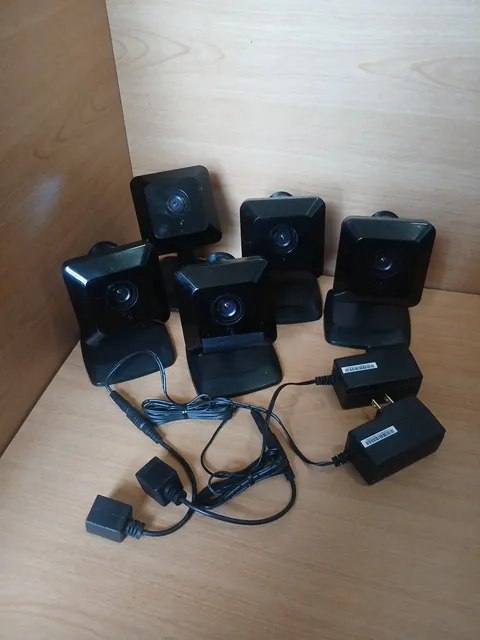 Sercomm iCamera2 Wireless Security Camera Black - Lot Of (5) W/ Power Supply 