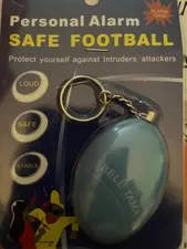 Personal Alarm Safe Football - Loud, Safe and Stable 120db