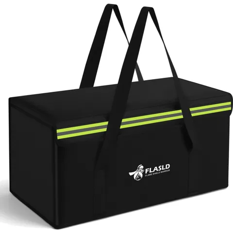 Large Fireproof Document Bags, 24x12x12” Waterproof Storage Firesafe Bag, Fir...