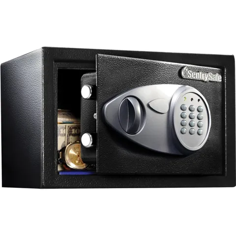 Medium Safe with Digital Keypad, Lock Box with Code has Interior Lining and B...