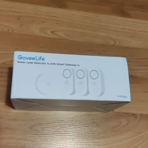 GoveeLife Upgraded Water Leak Detector 1s with Smart Gateway 1s (1+3 Pack)