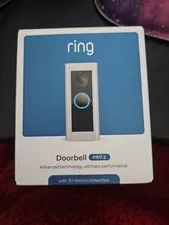 Ring Doorbell Pro 2 with 3D Motion Detection Never Used