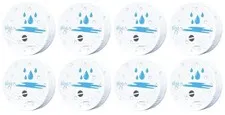 8 PCS 100dB Waterproof Water Leak Detectors Sensor Alarm Basement Bathroom