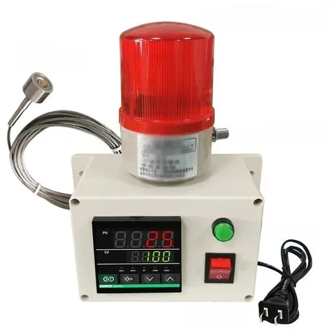 WDBJ-7 Over Temperature Alarm Sensor 90dB 110V/220V High Low Temperature Limit