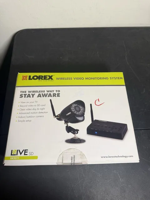 Lorex digital wireless video monitoring system LW2311 Read