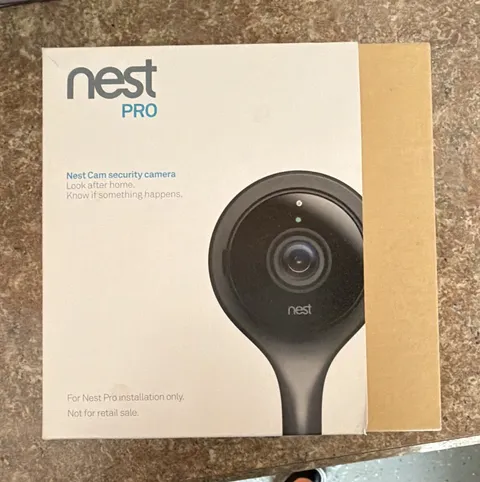 Nest Cam NC1103US 1080p Indoor IP Security Camera, Wireless Wi-Fi, Black