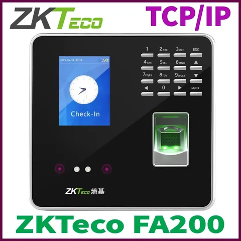 ZKTeco FA200 TCP/IP Time Attendance Access Control Face & Fingerprint Reader