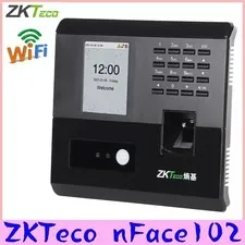 ZKteco Nface102 WIFI Fingerprint Facial Recognition Time Attendance Machine 2.8"