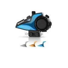 Moman H2E Motorcycle Intercom Set: 1000m Communication Range 2-Way Simultaneous