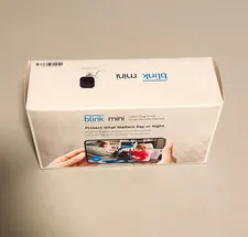 Blink Mini HD Wi‑Fi Indoor Security Camera, Motion Detect, Two‑Way Audio White