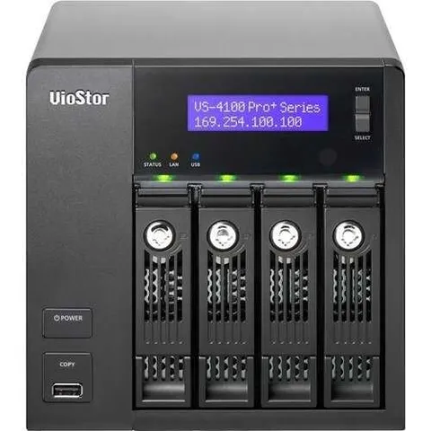 QNAP VS-4108-PRO+-US 8-Channel 4-Bay Network Video Recorder