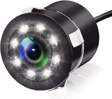 Backup Camera, JPP Embedded Rear View Camera, Waterproof Camera LED Night Vision