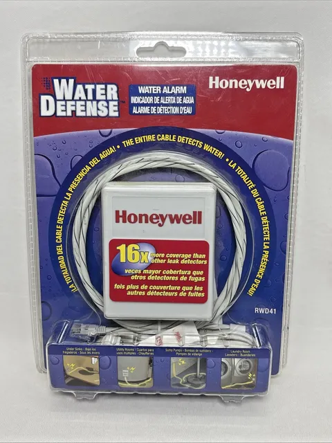 Honeywell Water Defense Alarm RWD41 Water Alarm Detection Home