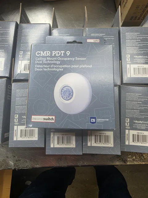 1 New Sensor Switch CMR-PDT-9 Ceiling Sensor - White