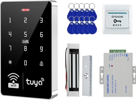 LIBO Tuya Smart Access Control System with 400Lb/180Kg Magnetic Lock | IP68 Weat
