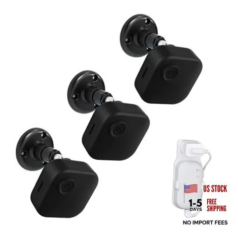 3 Pack 360° Adjustable Camera Mount, Surveillance Wall Mount with Blink Sync