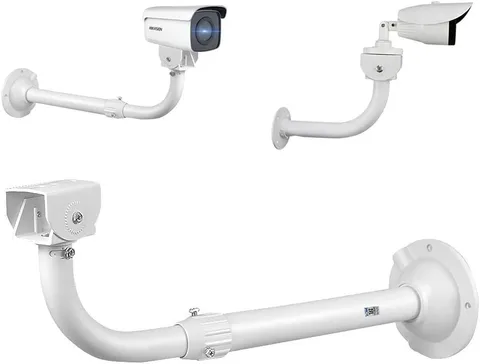 CCTV Security Camera Mount Bracket, Telescopic Adjustable Universal Wall Moun...