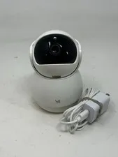 YI Dome Guard 1080p Indoor Security Camera Pan Tilt WiFi Night Vision White