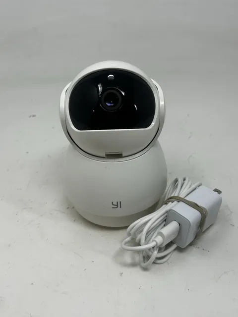 YI Dome Guard 1080p Indoor Security Camera Pan Tilt WiFi Night Vision White