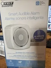 Feit Electric Smart Indoor Wi-F Audible Home Security Alarm with Flashing Lights