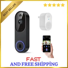 Ring Video Doorbell 1080p HD Camera WI-FI Night Vision Motion Detection Wireless