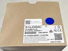 3xLOGIC VX-SMBK-D-IW IP Indoor Dome Security Camera Ethernet White/Black