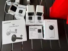 Wyze DoorBell, Cameras and Cam Pan bundle