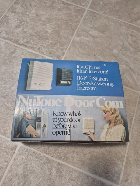 Vintage Nutone IK-15 Doorcom New Open Box