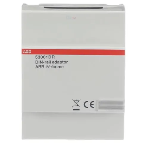 ABB 53001DR Welcome System DIN-Rail Adaptor - NEW OPEN BOX