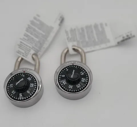 2 Combo Master Lock Combination Padlocks School Locker