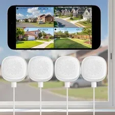 2K Window Camera WIFI6 Security Camera  24/7 Recording for tuya APP 4pcs/lot