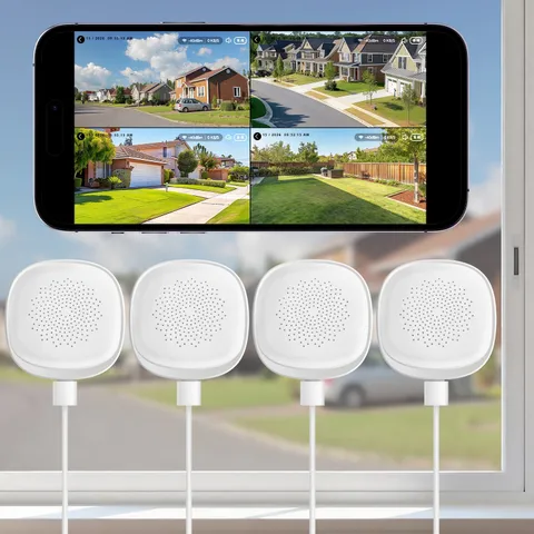 2K Window Camera WIFI6 Security Camera  24/7 Recording for tuya APP 4pcs/lot