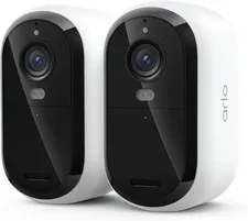 Arlo Essential Battery 2K Wireless Security Cameras Outdoor Indoor 2-Pack