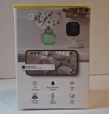 myQ Indoor Camera Gen 2 2K Wi-Fi Indoor IP Security Camera Night Vision 2-Way