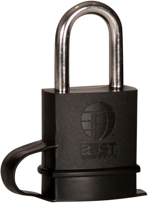 dormakaba - 21B722LWC - B Series Brass Padlock, 5/16 Shackle Diameter, 7-Pin