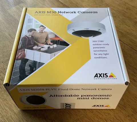 Axis 01178-001 M3058-PLVE 12MP Indoor/Outdoor 360° Panoramic Dome Camera