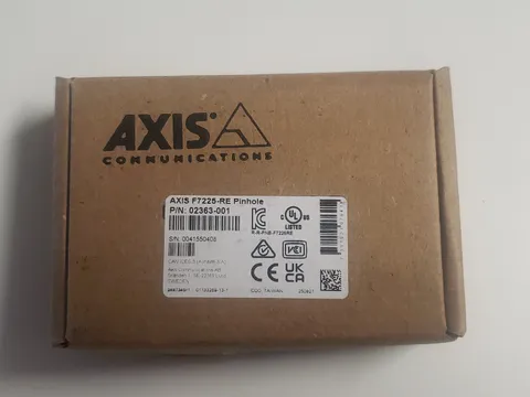 New (opened box) Axis Communications F7225 Pinhole Camera P/N 02363-001