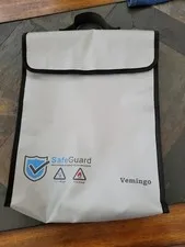 Fireproof Document Valuables Bag Fireproof Case 13x17 Zippered