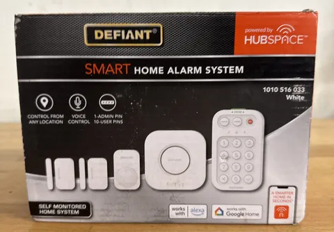 Defiant Smart Home Alarm System with WiFi and Bluetooth, Powered by Hubspace